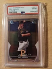 2023 Bowman Draft Chrome Paul Skenes ROY #BDC-14 (RC) PSA 8.  2025 CY YOUNG!