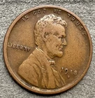 1918-D  ~ Lincoln Wheat Cent - [F] Fine - Better Grade ~ A447