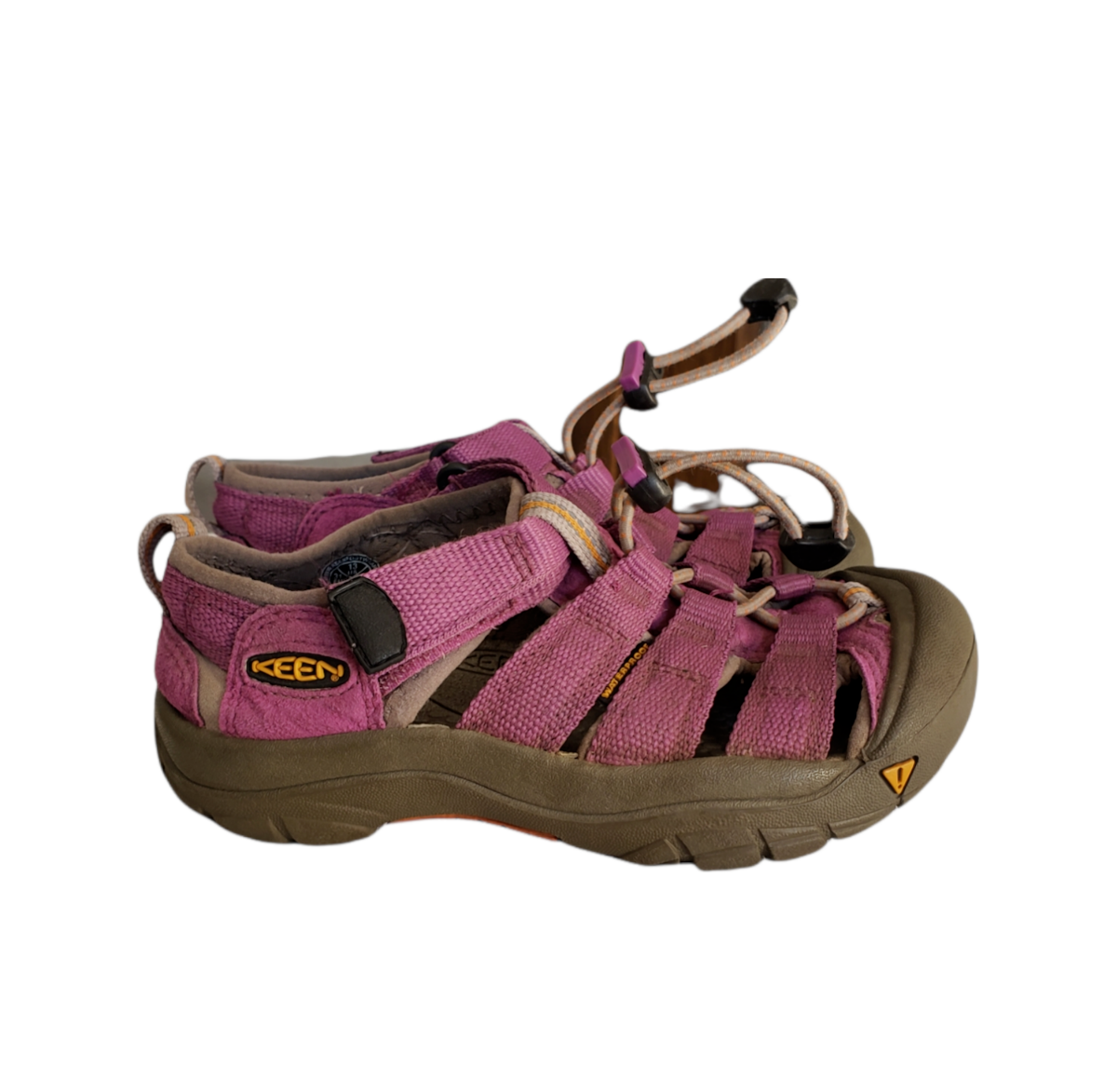 Sandali da trekking sportivi impermeabili rosa malva KEEN NEWPORT H2 per bambina taglia 13