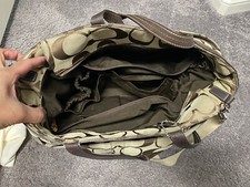 coach baby diaper bag
