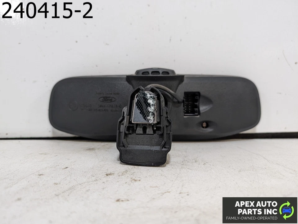 原始设备制造商 2005 林肯 LS 3.9L 内后视镜 带计算机 带自动 GNTX-177 — 第 4/4 张图片