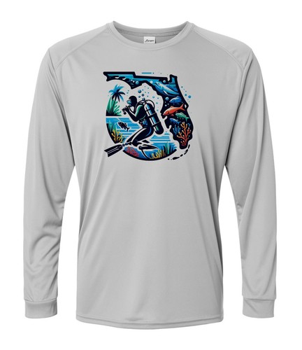 Florida Map Diving Fishing Boat - S L500 