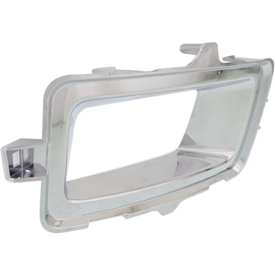 For 2014-2015 Chevy Silverado 1500 New Fog Light Trim Left and Right Chrome Set  Foto 4 de 4