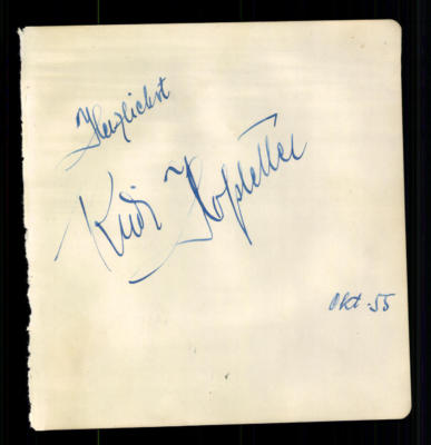 Hansi Knoteck / 1x Unbekannt und Rudi Hofstetter Albumblatt + ## BC G 23196