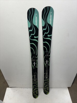 ELAN AETHXC20 LAUNCH QT BLACK / GREEN / TEAL FRONTSIDE KIDS SKIS