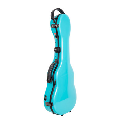 Crossrock Baritone Ukulele Case, Fits Up to 31 Inches-100% Fiberglass HardshelI