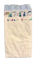 Vintage Plastic Panty Slip Diaper for Boys Size Maxi up to 40lbs (imported)