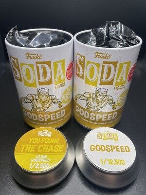 Funko Soda DC The Flash Godspeed GAMESTOP EXCLUSIVE  CHASE & COMMON BUNDLE