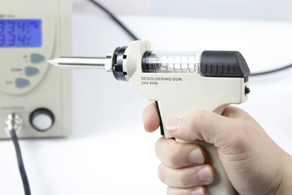 Digitale professionelle Entlötstation 80W ZD-915 Vakuumpumpe - digital - Bild 2 von 4