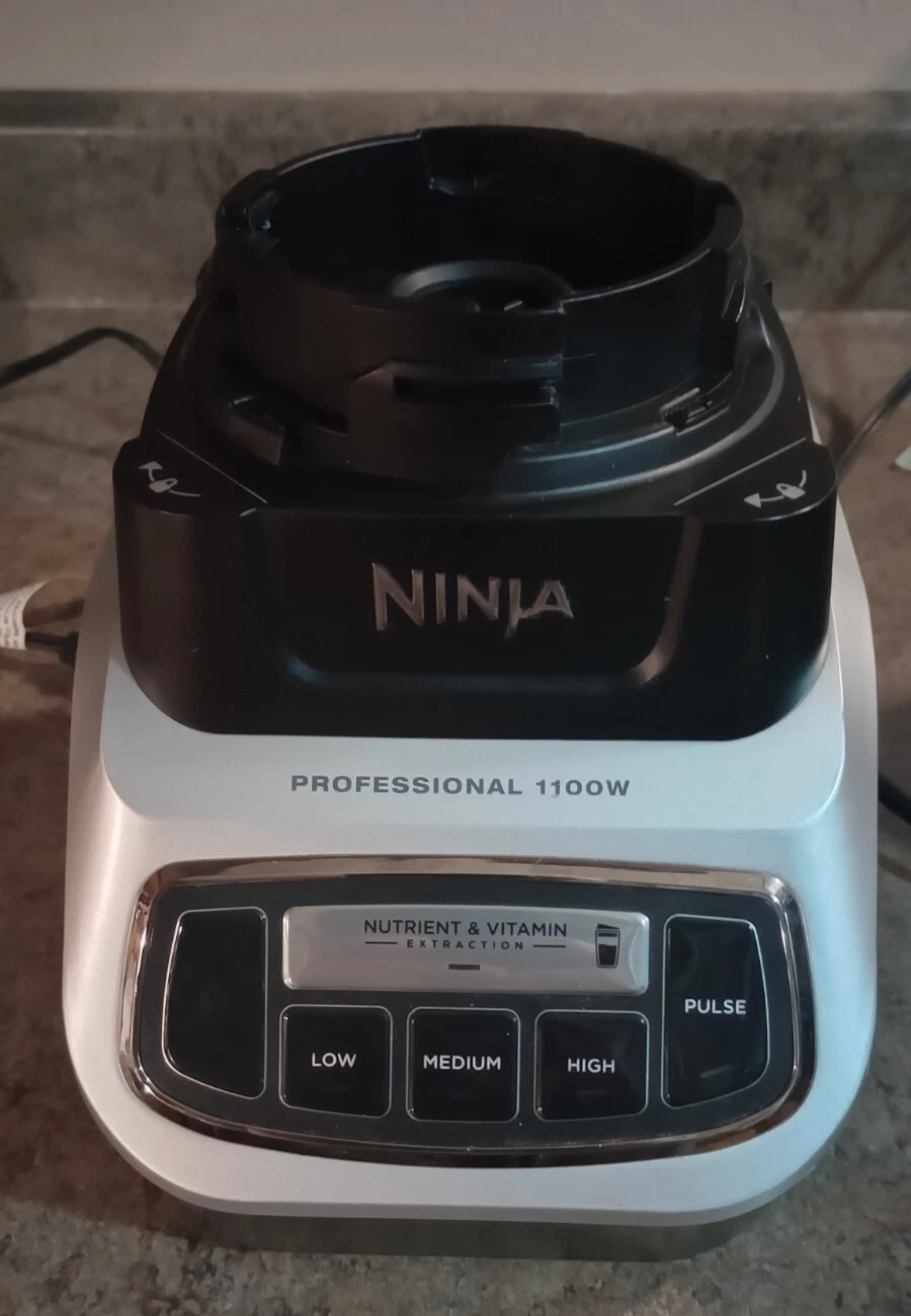 Ninja Professional 1100 Watts Blender BL660 30 Motor Base Only Tested WORKS*