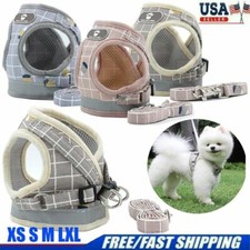 5 size Pet Small Dog Puppy Harness  Leash Set Breathable Mesh Vest Chest Strap