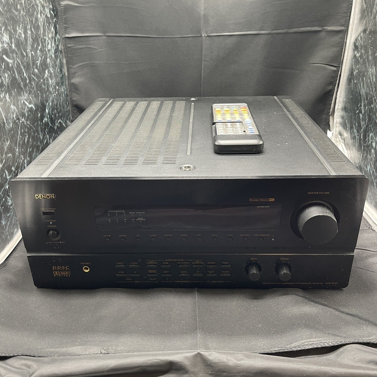 Denon AVR-3600 Surround Sound 5.1 Channel Dolby Digital Receiver W 