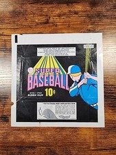 1970 Topps SUPER BASEBALL Wrapper Whale's Tooth Offer baseball cards