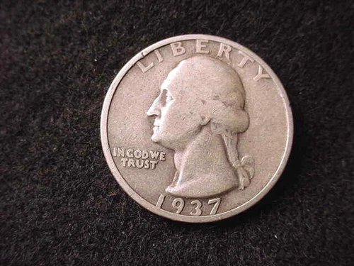 1937-S WASHINGTON QUARTER GREAT KEY DATE COIN!!    #5