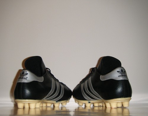 OG Vtg 80s Adidas Walter Schachner Schoko Hattrick Cleat Soccer Sz. 6 (UK 5) - 第 7/12 張圖片