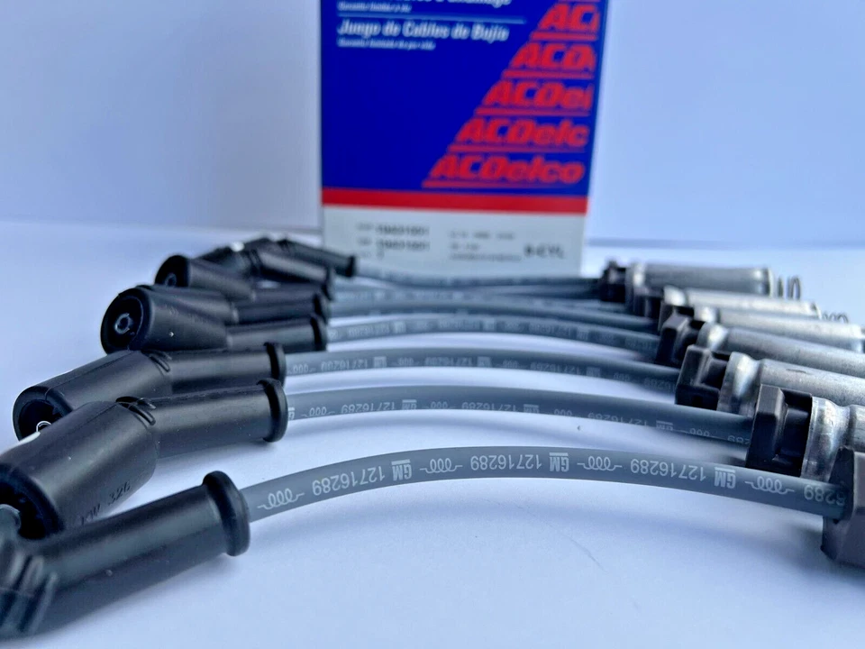 Juego de 8 cables de bujía 758EE AC Delco nuevos para Chevy Chevrolet Silverado 1500 Foto 4 de 4