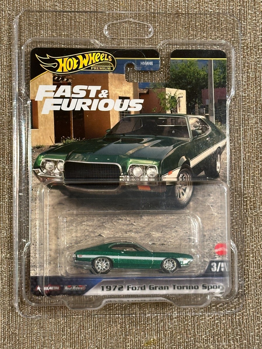 Hot Wheels Premium Fast & Furious '72 FORD GRAN TORINO SPORT,Free