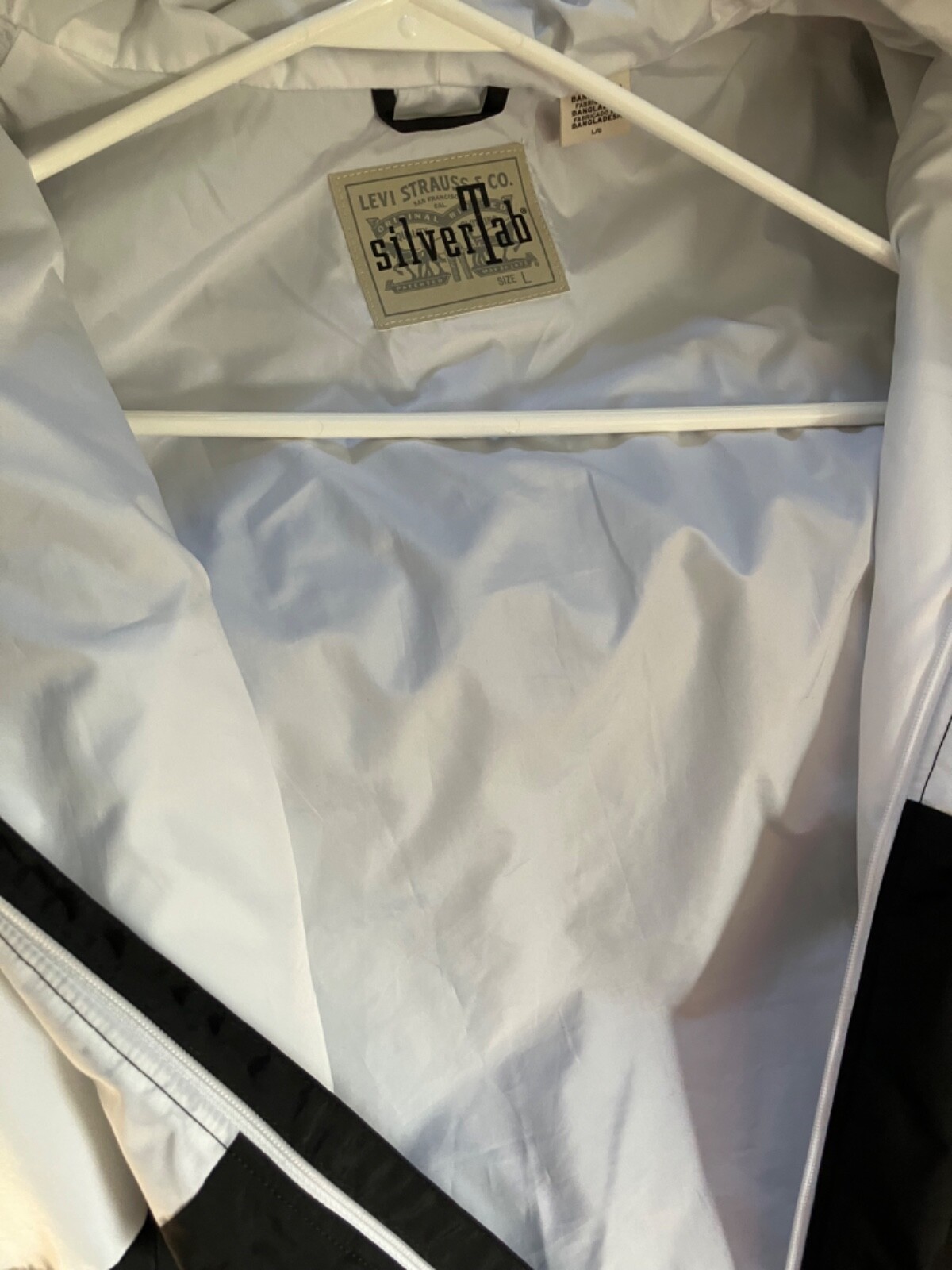 Levis Silvertab Windbreaker Jacket Orca Classic - image 9