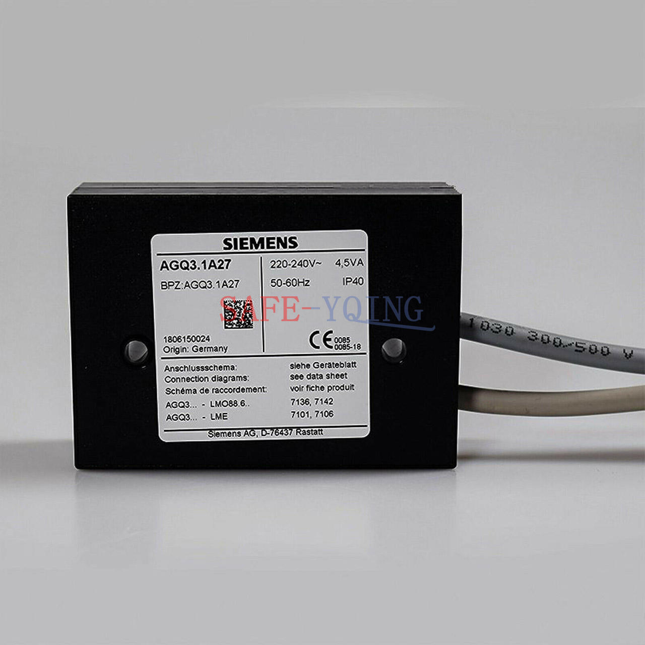 ONE NEW Siemens AGQ3.1A27 control box For oil burner controller-image