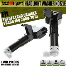 2pcs Headlight Washer Nozzles Front Left Right For Toyota 150 Land Cruiser Suv 2pcs Headlight Washer Nozzles Front Left Right For Toyota 150 Land Cruiser Suv
