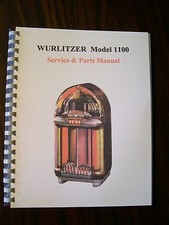 MANUALE JUKEBOX WURLITZER 1100