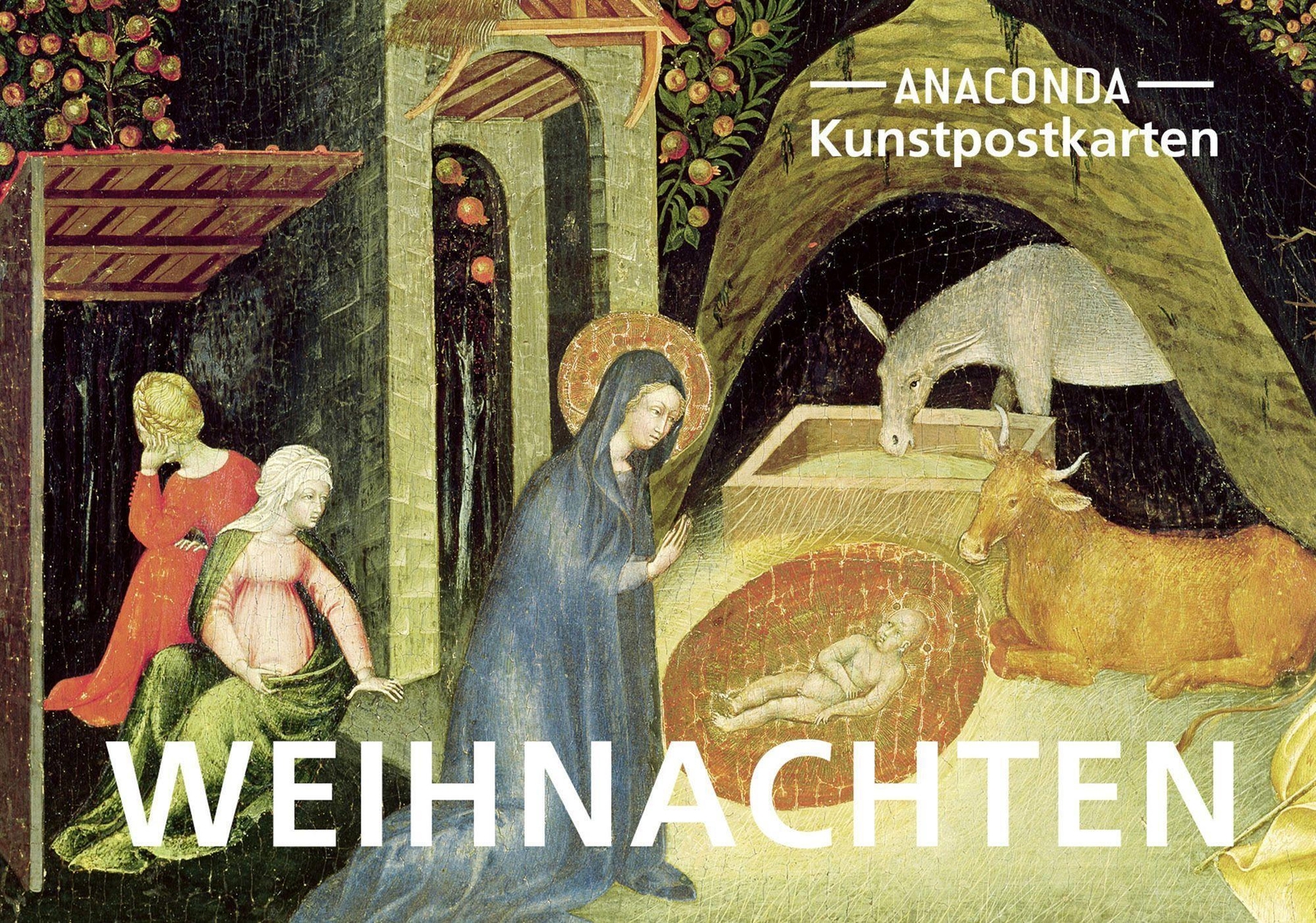 Thumbnail - Postkarten-set Weihnachten | 18 Kunstpostkarten | Anaconda Verlag |