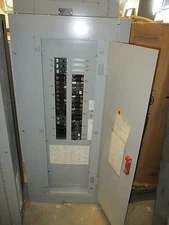 GE AQF3362MBX Panelboard 225 Amp Main Lug 120/208 Volt 3PH 4W 36 CIRCUIT E1942