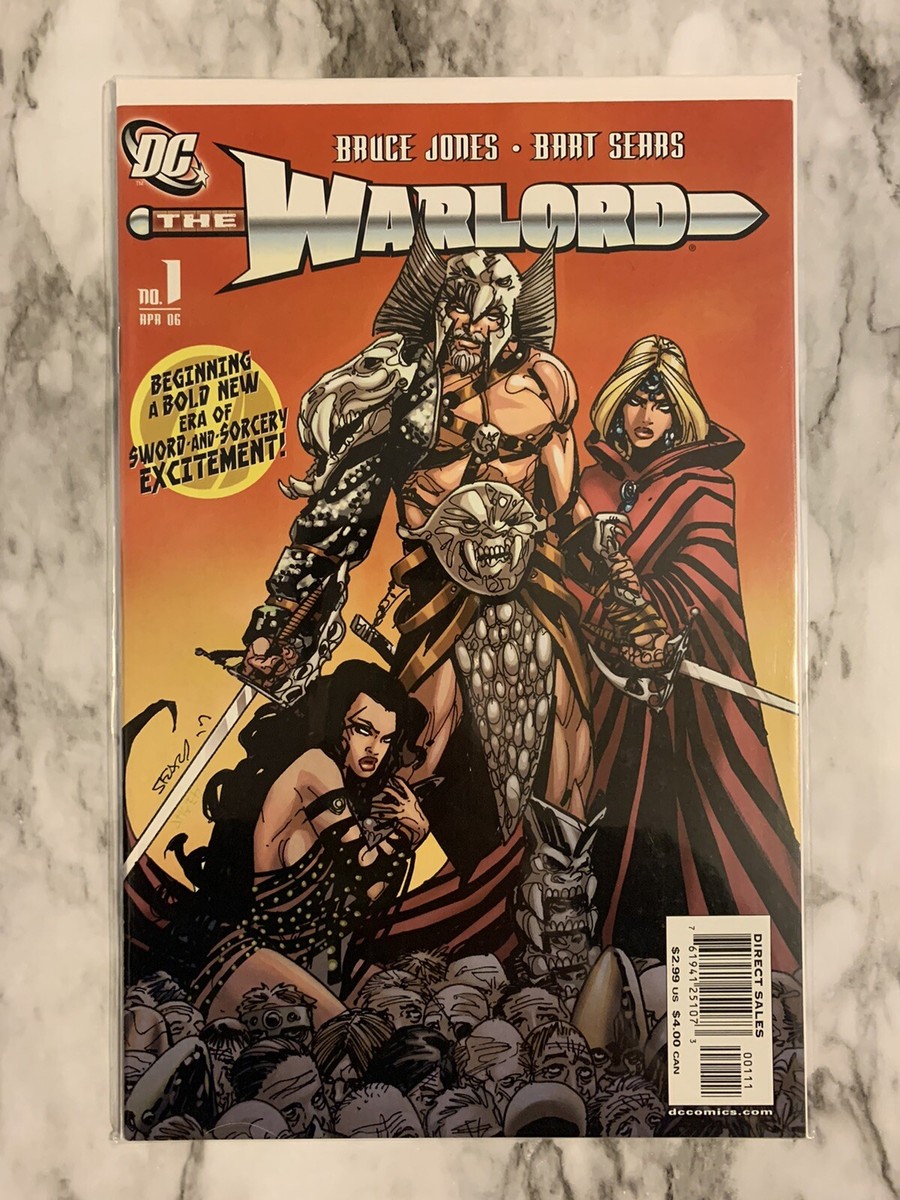 DC Comics The Warlord #1 April 2006 Travis Morgan Bruce Jones Bart Spears