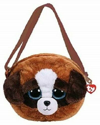 Schultertasche Ty Gear Beanie Boos - Hund Duke - Tasche UmhäNgetasche Kinder Neu-image