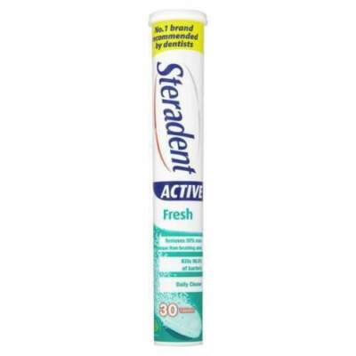 STERADENT Active Fresh Daily Cleaner - 0,3 x 30 Tabletten