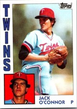 1984 Topps #268 Jack O'Connor