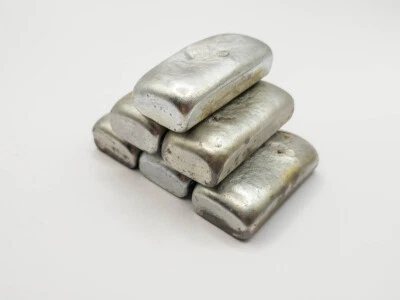 Alu-Guss-Legierung AlSi10Mg in 100g Barren 100g-1kg perfekt fuer Aluminium Guss - Bild 1 von 2