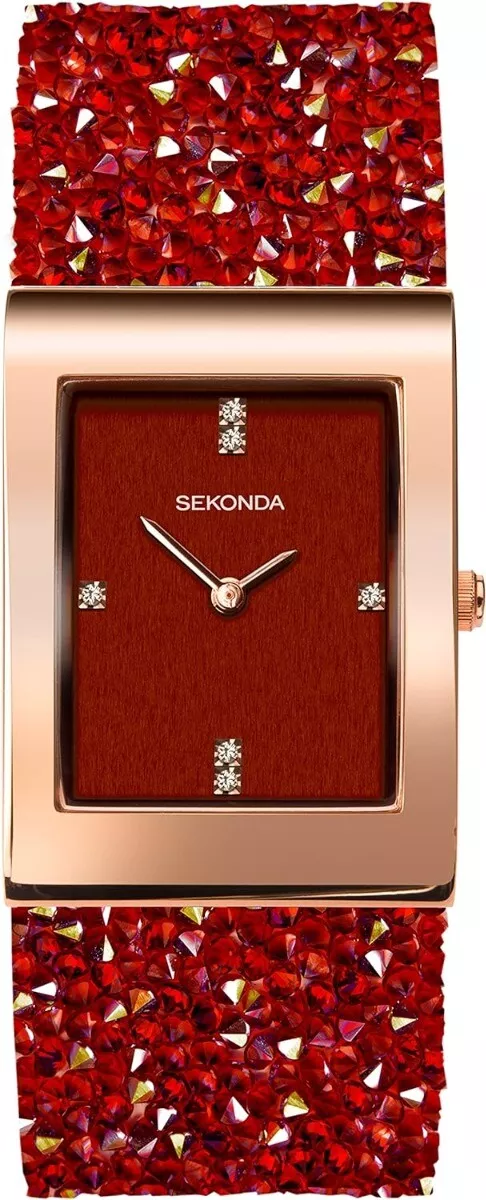 Sekonda ladies watch leather strap sale
