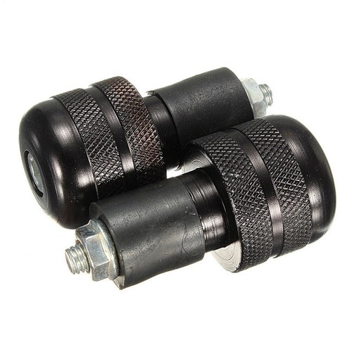 2pcs 7/8" 22mm Universal Motorcycle Bar End Caps Grips Balanced Handlebar Plugs - Picture 2 of 3