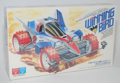 DIAMOND 1/32 RACING MINI 4WD SERIES NO.2 MODEL KIT SNAP TOGETHER WINNING BIRD