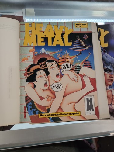 VTG Heavy Metal Magazine 1984 Complete Lot January thru December FN/VF Est. 1977 - Picture 5 of 15