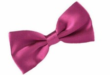 Einfarbig Fliege Magenta Lila #13 Smoking Anzug Hochzeit Fest