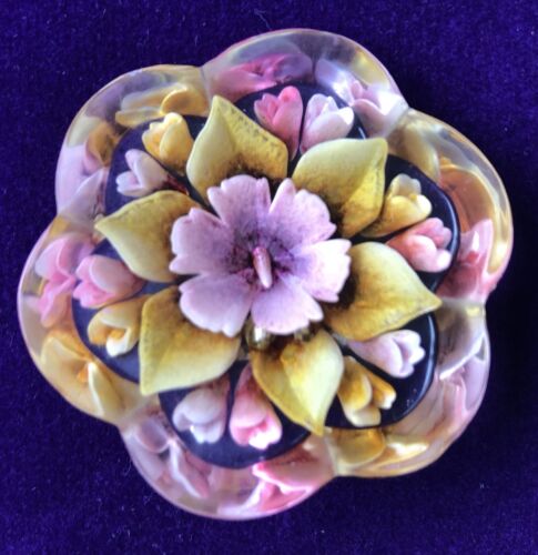 Costume Jewellery Brooches & Pins: Lucite Reverse… - image 1