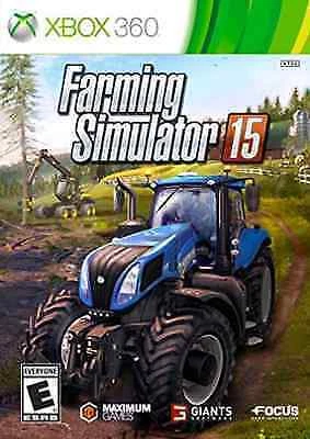 Farming Simulator 15 Xbox 360 Tested Working CIB