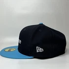 Chapeau logo boîte d'entraînement printemps Supreme New Era taille 7 1/4 noir bleu SS22   NEUF