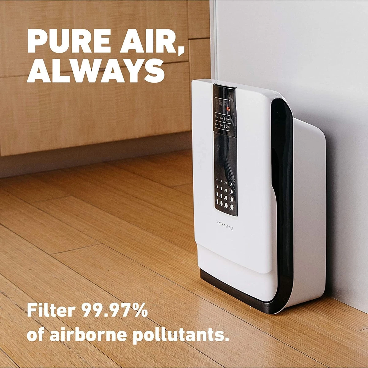 HATHASPACE Smart Air Purifier for Home Bedroom with True HEPA