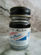 AEROMASTER - WARBIRD COLORS - .5 oz ENAMEL PAINT - RLM 78 HELLBLAU