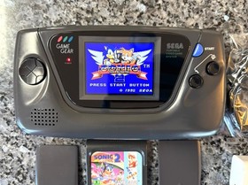Sega Game Gear - Works, Recapped, New LCD Screen, Clean Shell, USB-C Setup +more