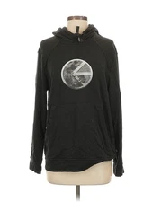 ETHIKA Women Black Pullover Hoodie S