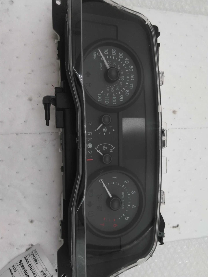 2009 Mercury Grand Marquis Speedometer Gauge Blue OEM 156K Miles, Scratched Lens Foto 4 de 4