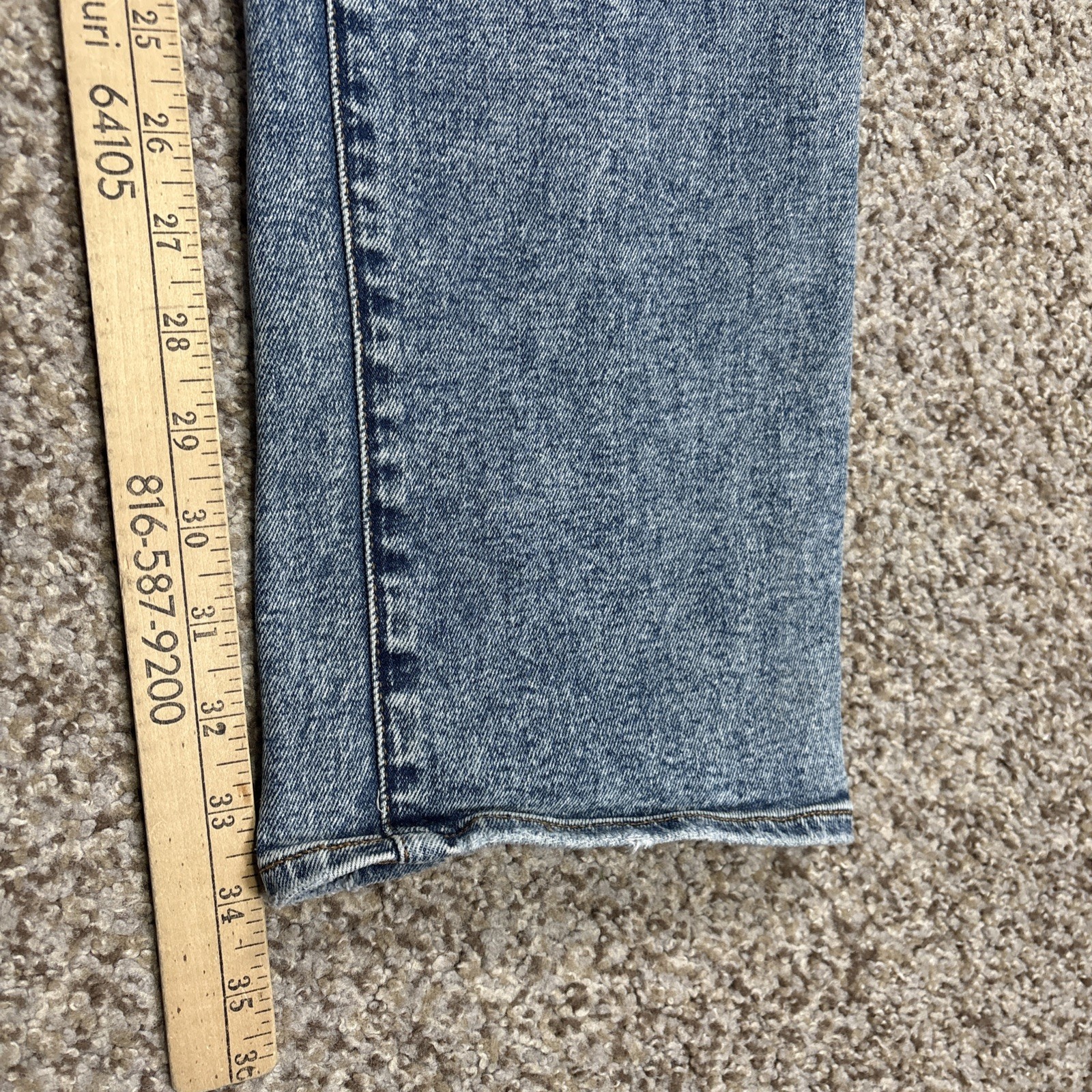 Joe's Jeans The Asher Jeans Mens 38 Kinetic Slim Fit Stretch Denim Fits 40x34 - View 10