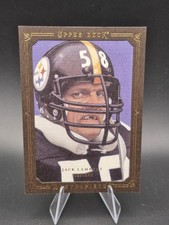 2008 Upper Deck Masterpieces Jack Lambert #78 Brown Frame /99 Steelers