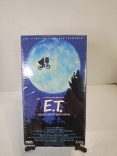 E.T. The Extra-Terrestrial VHS MCA Factory Sealed Green Flap New Vintage