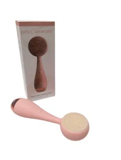 PMD Clean Pro Smart Facial Cleansing Device Silicone Brush & Rose Quartz