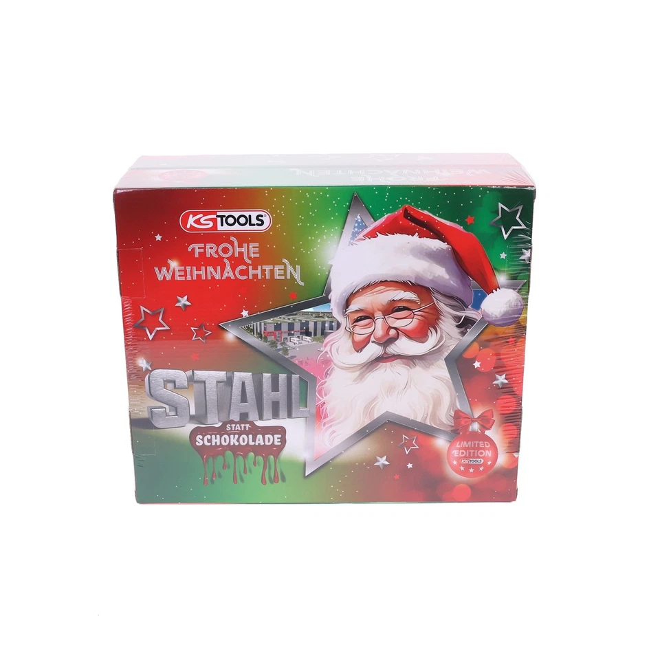 KS Tools Werkzeug Männer Adventskalender 2025 30-tlg. eMonster Akkuschrauber - Bild 3 von 4